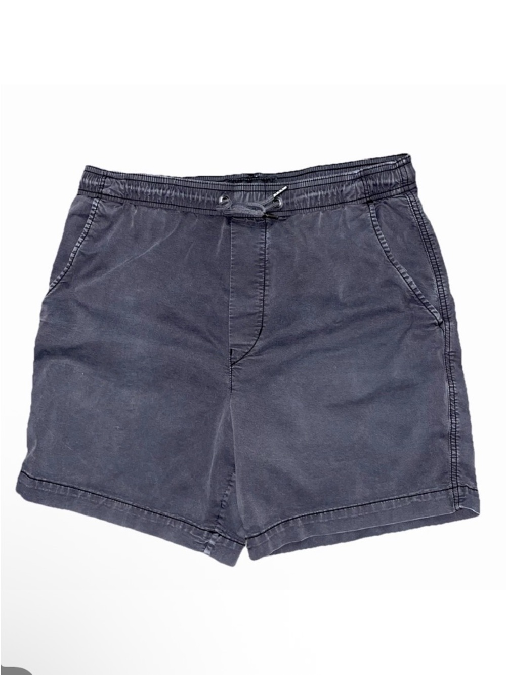 Men’s American Eagle Flex Trekker Shorts Small Gray Lived In Chino Everyday 6.5"